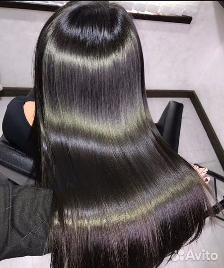 Наращивание волос (микрокапсульное,Голливуд)