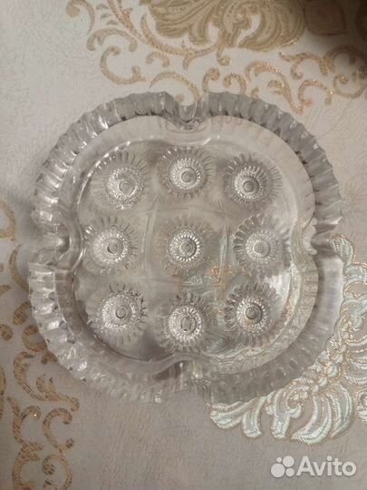 Пепельница хрусталь СССР