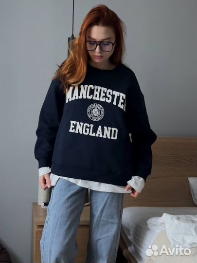 Свитшот incity синий