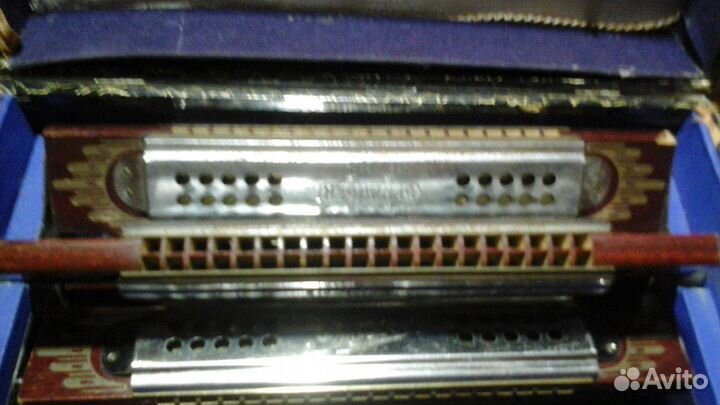 Трофейная губная гармошка M. shpranger