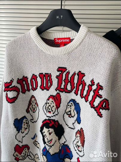 Вязанный свитер Supreme Snow White FW24