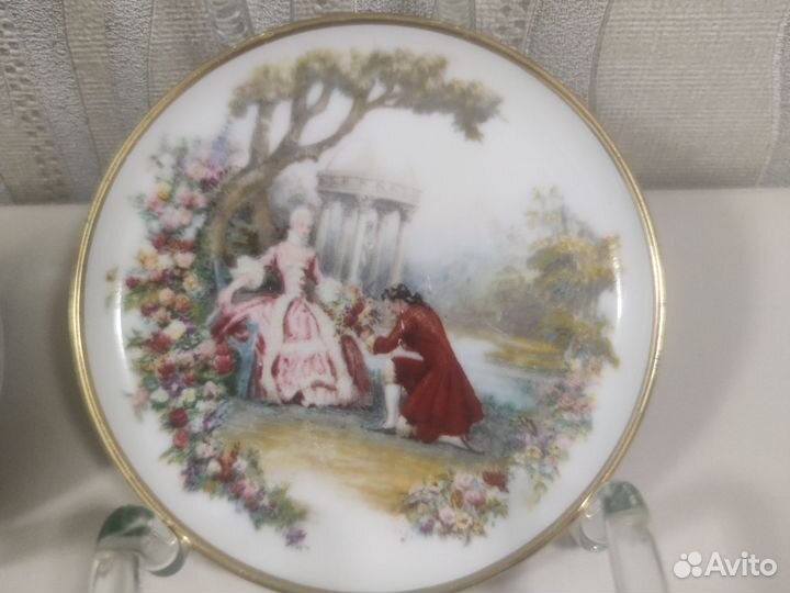 Фарфоровые мини тарелочки A.Kaiser