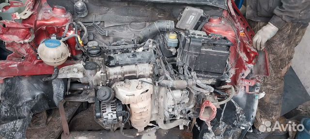 Коса двигателя шкода фабия 1.2 BZG МКПП