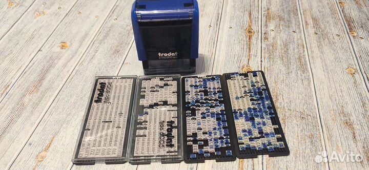 Самонаборный штамп trodat printy 4912 typo