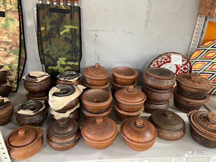 Пиала из красной глины