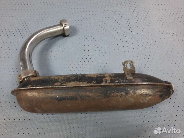 Ретро глушитель мопед СССР
