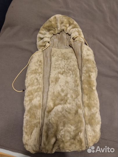 Конверт для новорожденного зимний