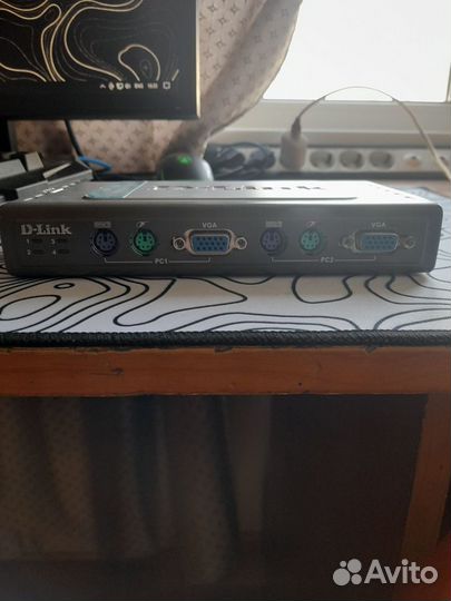 4-port KVM Switch djvm-4К