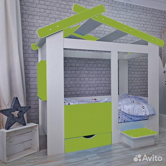 Детская кровать домик