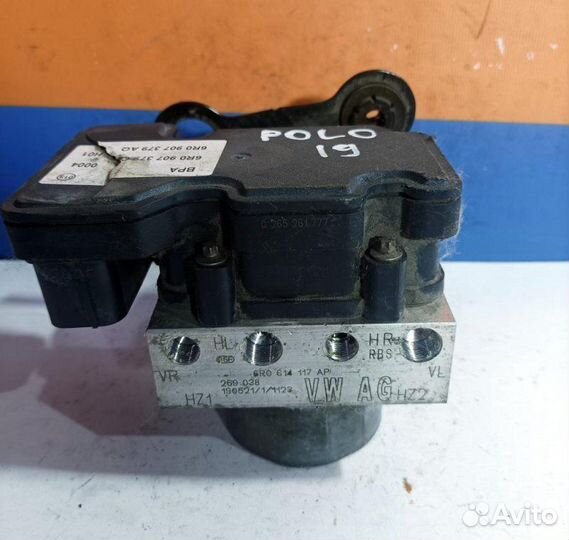 Блок ABS Volkswagen Polo Sedan 2011-2020