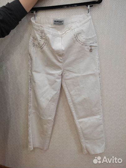 Джинсы белые женские