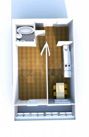 1-к. квартира, 36,7 м², 1/7 эт.