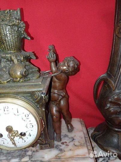 Часы каминные Франция