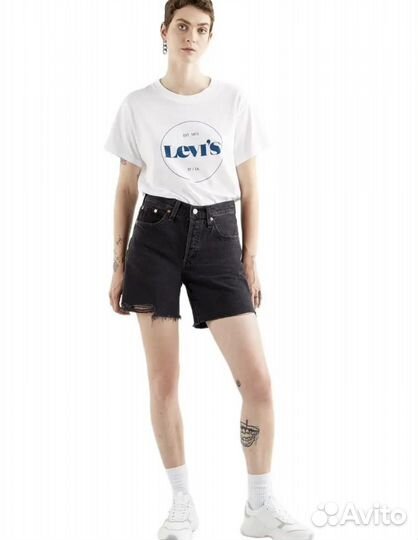 Шорты levis женские 501