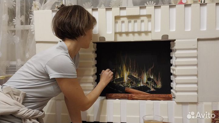 Камин для фотосессий