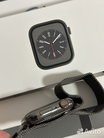 Apple watch series 8 45mm graphite stainless steel