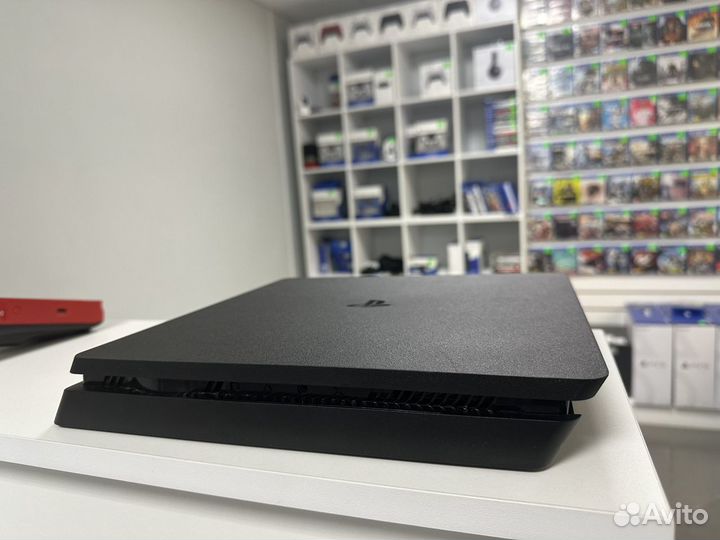 Sony playstation 4 Slim 500gb + игры