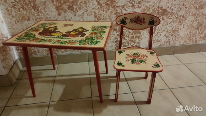 Стол и стул