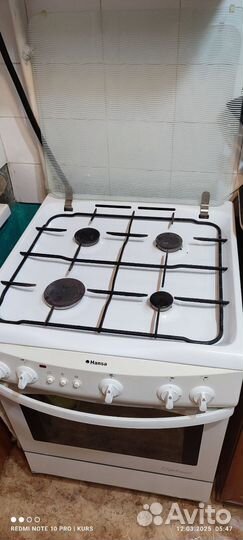 Газовая плита бу Hansa