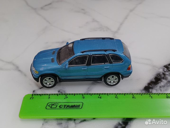 BMW X5 e53 (1999-2006), синий