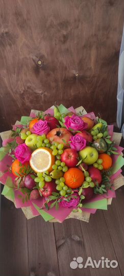 Съедобные букеты из фруктов. Вкусный подарок