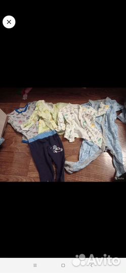 Детские вещи от 3месяцев до 6