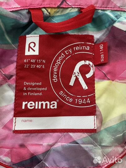 Куртка ветровка reima 140 (+6)