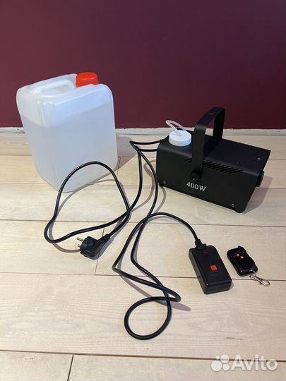 Дыммашина 400Вт с пультом и жидкостью