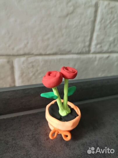 Поделки из воздушного пластелина