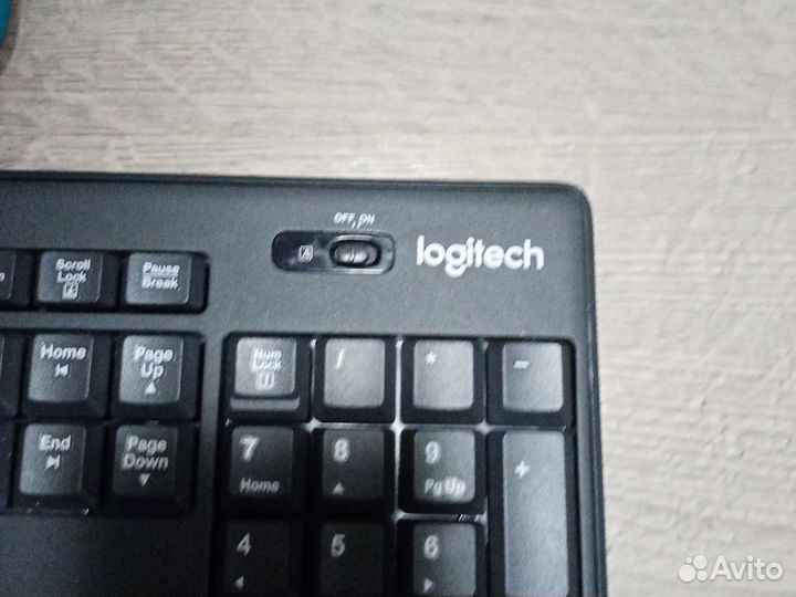 Клавиатура и мышь logitech mk275
