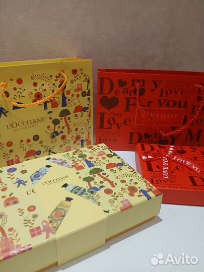 Подарочный набор кремов для рук локситан