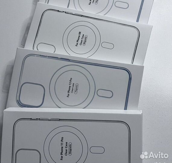 Чехол MagSafe на iPhone X/Xs/Xr/11-13