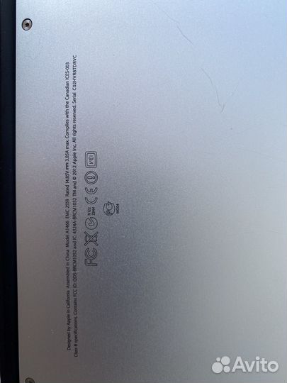 Apple MacBook Air 13 A1466