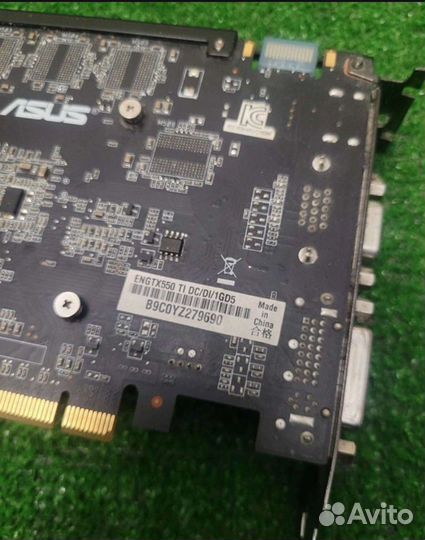 Видеокарта GTX 550 TI