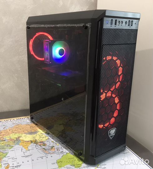 Игровой компьютер Core i5-7400, GTX1070 8gb, 16G