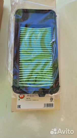 Воздушный фильтр Nissan note epower HR12DE