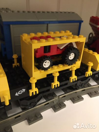 Lego 4563 поезд 9v 1991г