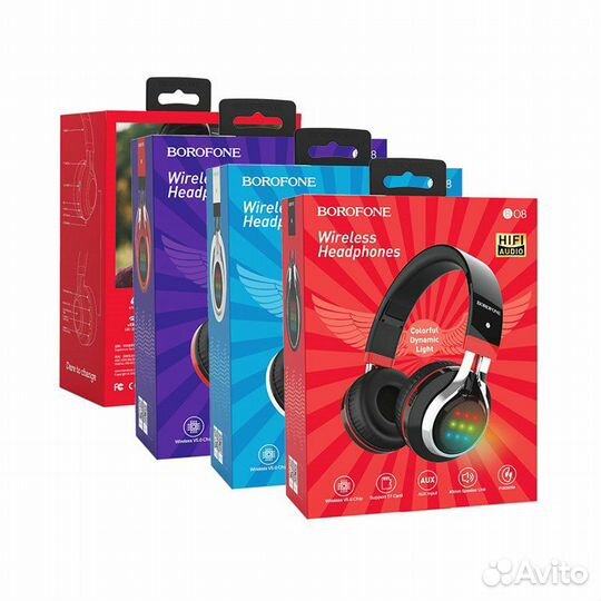 Беспроводные Bluetooth наушники Borofone BO8