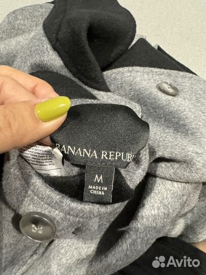 Пальто рубашка женская Banana republic
