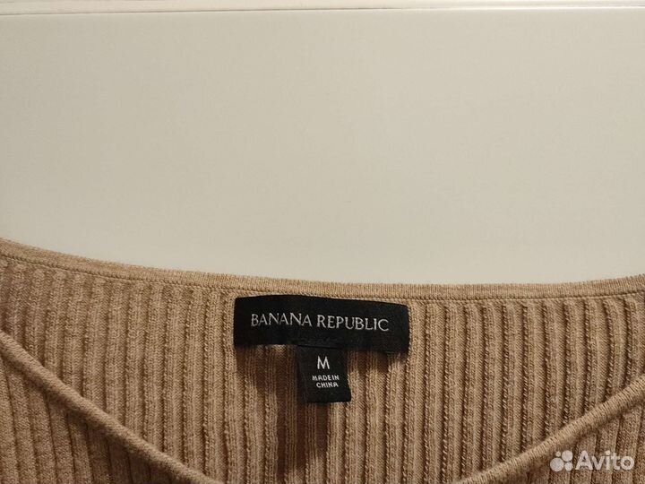 Топ Banana republic р. М бежевый и молочный