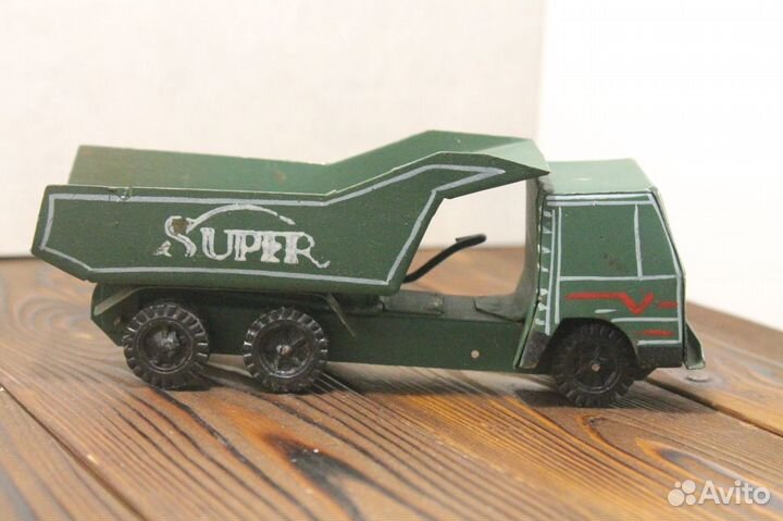Советская Игрушечная Машинка Самосвал СССР Ретро