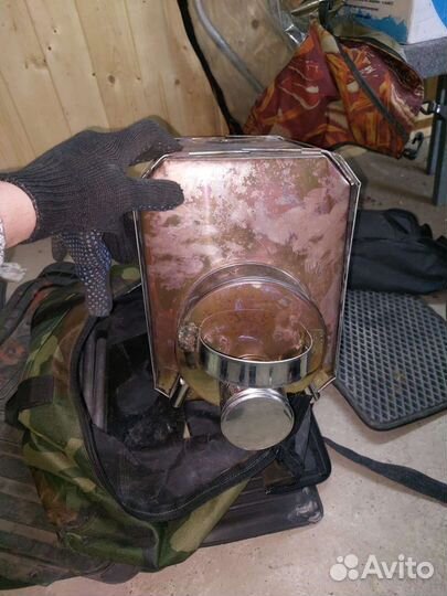 Мобильная печка для палатки