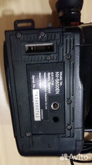 Видеокамера panasonic nv-s 600 en