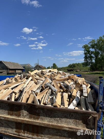Дрова березовые колотые