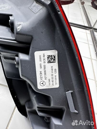 Фара задняя правая mercedes w213 A2319067800