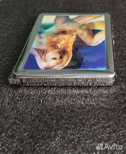 Портсигар с зажигалкой. Стерео. Винтаж.00-е г