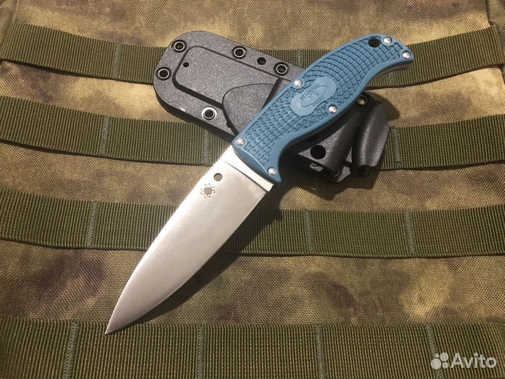 Нож Spyderco Enuff синий