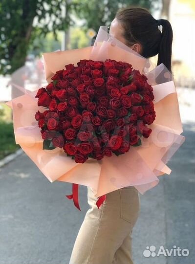 Букет цветов 75 151 31 шт (доставка) Динская