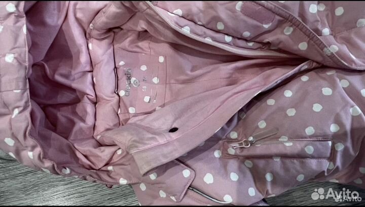 Зимний комбинезон для девочки 68-74 crockid