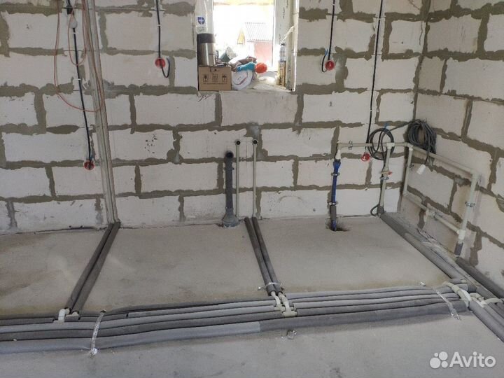 Водяной теплый пол, монтаж отопления